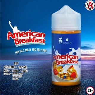 American Breakfast V2 - Mix Berry Cereal Oatmeal