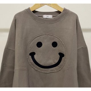 Sweater Wanita Emoji Smiles Oversize