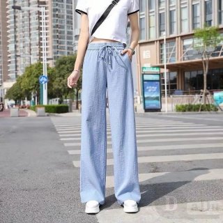 Byeol Pants Celana Panjang Wanita Light Tone Style Korea