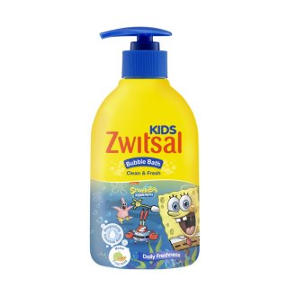 Zwitsal Kids Bubble Bath Blue Clean & Fresh 280Ml 