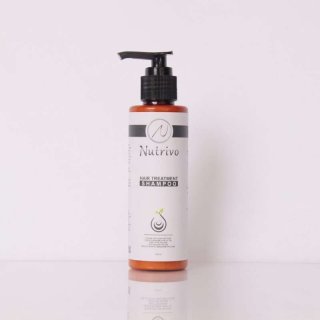 Nutrivo Hair treatment Shampo ( Shampo penumbuh rambut dan mengatasi)