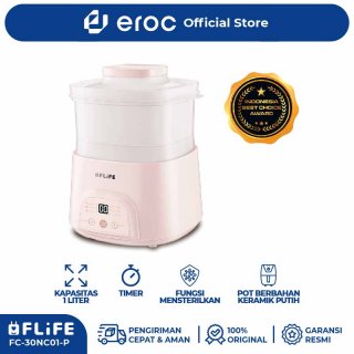 FLIFE Slow Cooker 1 Liter 