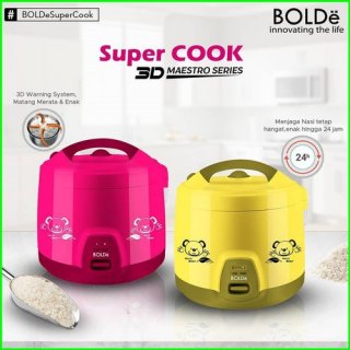 16. Bolde Super Cook Maestro Series 1.8 Liter Rice Cooker