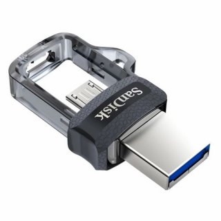 18. SanDisk USB Flash Ultra Dual Drive m3.0, Bisa untuk Laptop dan Ponsel