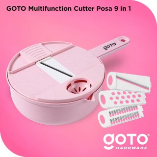15. Goto Posa 9 In 1 Multifunction Cutter, Memotong Aneka Bahan Makanan Lebih Mudah