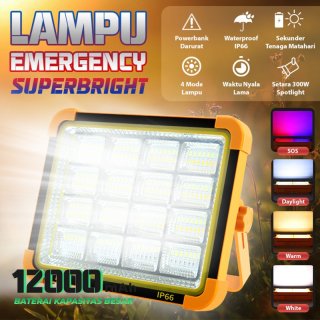 Lampu LED Solar Emergency