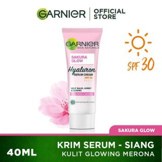 Garnier Sakura Glow Hyaluron Serum Day Cream - 40ml