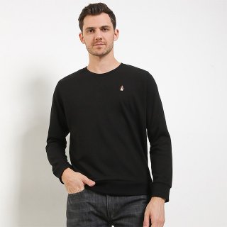 Sweater Pria Hush Puppies Borbound 2 Black