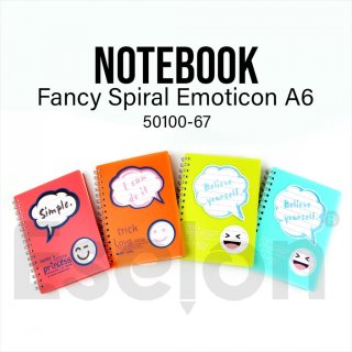 21. Diary Spiral A6 Smile 80lbr 50100-67