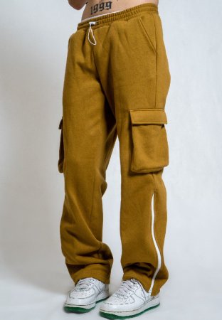 OCWA Devin Flare Cargo Pants Mustard Man
