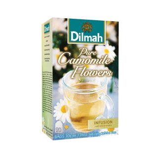 29. Dilmah Pure Camomile Flower Tea - Teh Celup, Praktis Atasi Mual