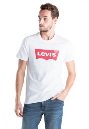 Levi's Graphic Set In Neck Hm Graphic White