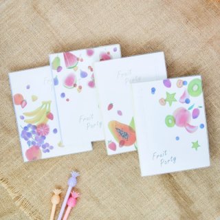 Fruit Party Thick Ruled Notebook B5 / Buku Tulis B5 / Buku Catatan B5 
