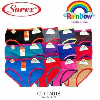 Celana Dalam Pelangi Wanita Soft Comfort Sorex 15016