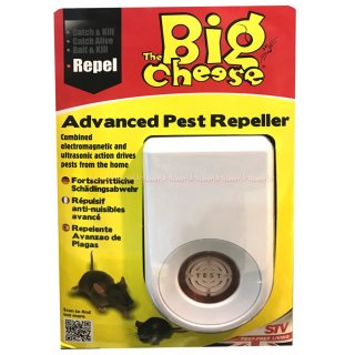 Repel Big Cheese Alat Pengusir Tikus Ultrasonic & Electromagnetic