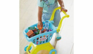 8. Mainan Anak Shopping Trolley, Mudah Didorong
