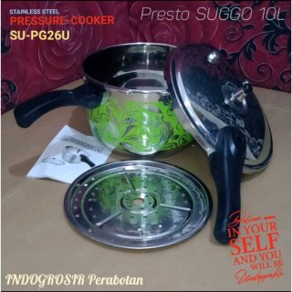 Terbaik Panci Presto Stainless Steel Suggo 10 Liter