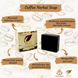 18. Sabun Wajah SR12 Coffee Soap 
