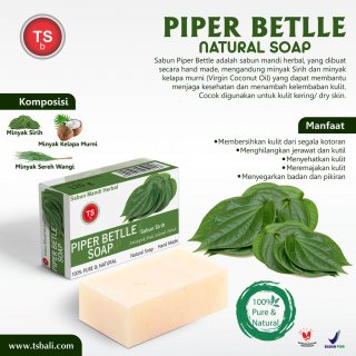 23. Piper Betlle Natural Bar Soap