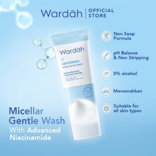 Wardah Lightening Whip Facial Foam - Facial Wash