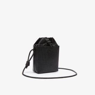 Women’s Bucket Bag Chantaco Small Square Piqué Leather