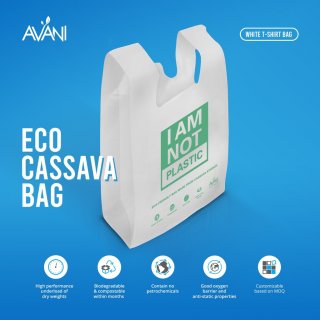 Avani Cassava Bag Plastik Ramah Lingkungan 
