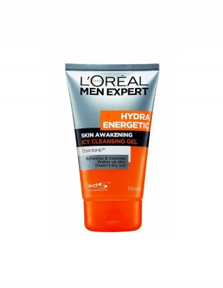 8. L'Oreal Men Expert Hydra Energetic Skin Awakening Cleansing Gel, Atasi Kulit Kusam