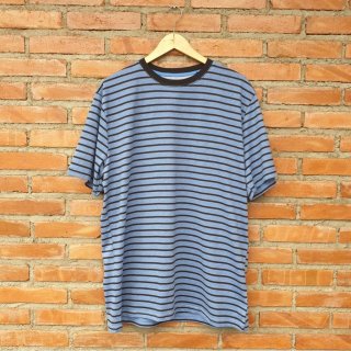 Eastlore Stripe Blue Tshirt Bigsize