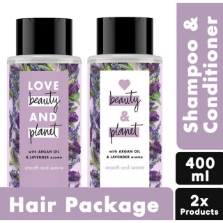 25. Love Beauty & Planet Hair Package Shampo and Conditioner, Paket Perawatan Rambut yang Bagus
