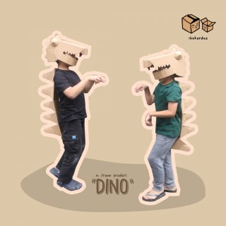DIY Kostum Dinosaurus