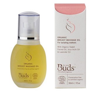 Buds Organic Breast Massage Oil