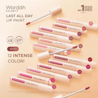 Wardah Colorfit Last All Day Lip Paint