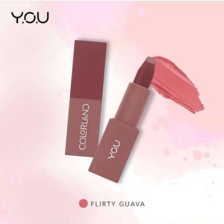 Y.O.U Colorland Juicy Pop Lipstick - Flirty Guava