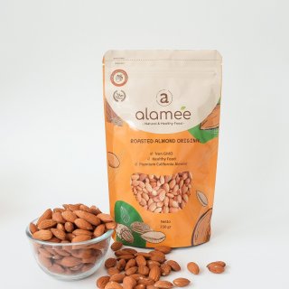 7. Alamee Kacang Almond Panggang, Kacang Berkualitas Grade A