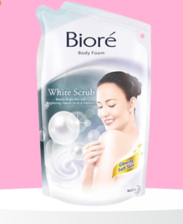 21. Biore White Scrub Body Wash