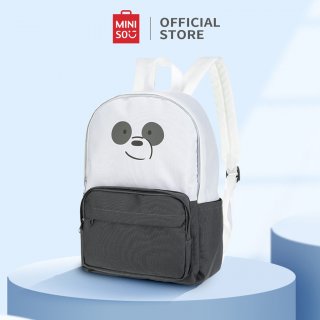 25. Miniso Official We Bare Bears Backpack, Keren untuk Ke Sekolah