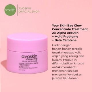 Moisturizer Avoskin Your Skin Bae GCT Alpha Arbutin 15ml-Mencerahkan