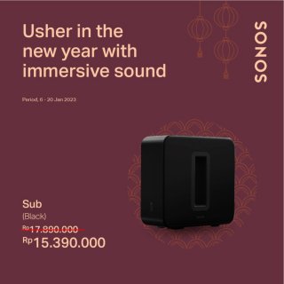 Sonos SUB (Gen 3) Wireless Subwoofer 