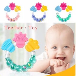 Hand Bell Toddler Teething Chewing Toys