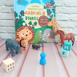 17. Soundbook Animal & Plant, Buku Edukasi yang Menyenangkan