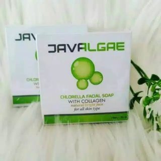 Sabun Javalgae Collagen Nasa + Sabun Batangan Penghilang Jerawat
