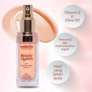 Mustika Ratu Beauty Queen High Coverage Foundation