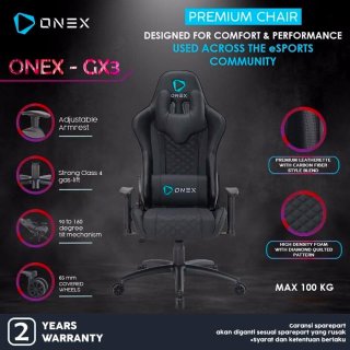 ONEX GX3 Premium Quality Gaming Chair 