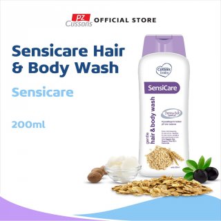 6. Cussons Baby Sensicare Gentle Hair & Body Wash, Sabun Anak Kulit Sensitif dengan Campuran Bahan Alami