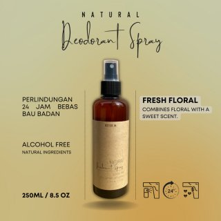 KETEK.in Natural Deodorant Spray 250ml - Floral