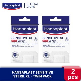 Hansaplast Sensitive Steril XL