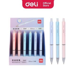 Pensil Mekanik Deli Propelling Pencil Tip 0.5 mm S347