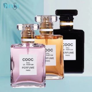 Parfum Wanita COOC 50ml Aroma buah yang segar dan elegan tahan lama - Cooc hitam