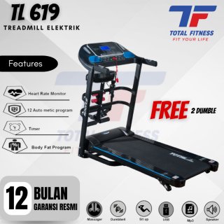 Total Fitness Electric Treadmill TL 619