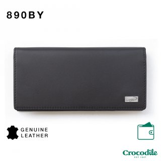 Crocodile 890BY Dompet Bi-fold Wallet Leather